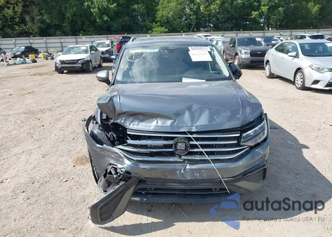 2022 Volkswagen Tiguan 2.0T Se z USA, uszkodzony, nr VIN 3VV3B7AX1NM166528